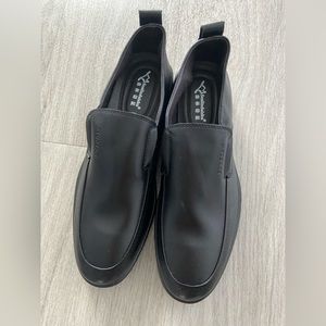 XIU XIAN Men's Man-made Leather shoes size 8.5 Black